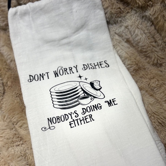 Funny tea towel set of two - Picture 3 of 3